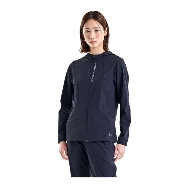 Bežecká bunda dámska Under Armour UA OutRun The Storm Jacket - black/reflective/reflective