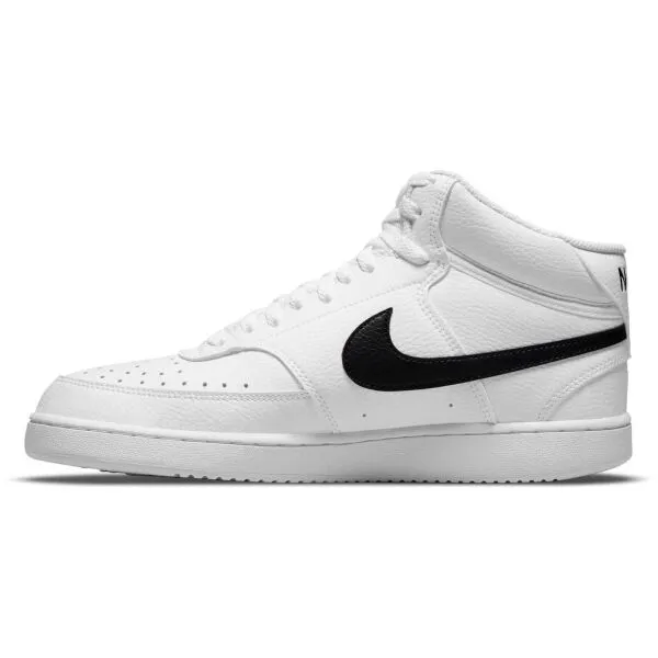 Nike COURT VISION MID NEXT NATURE Pánske členkové tenisky, biela, veľkosť 45