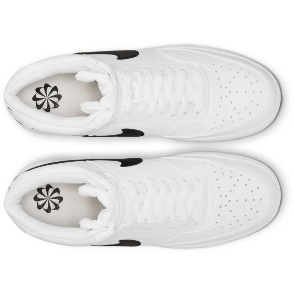 Nike COURT VISION MID NEXT NATURE Pánske členkové tenisky, biela, veľkosť 45