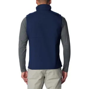 Columbia ASCENDER SOFTSHELL VEST Pánska vesta, tmavo modrá, veľkosť