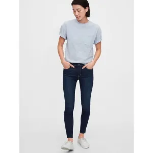 GAP V-MR LEGGING Dámske džínsy, tmavo modrá, veľkosť