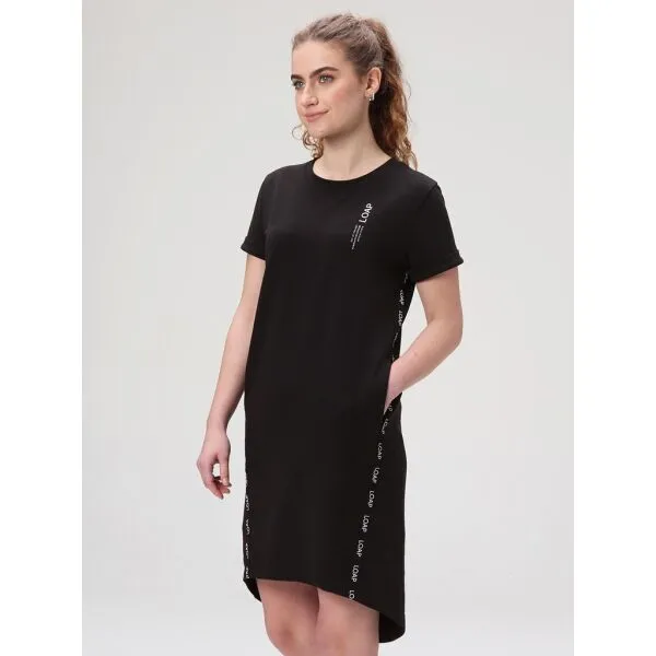 LOAP EWELINA Dámske šaty, čierna, veľkosť