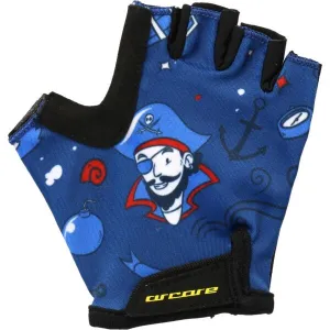 Arcore LUKE Chlapčenské cyklistické rukavice, modrá, veľkosť 8Y