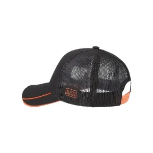BLACK & DECKER CAP Pracovná šiltovka so svietidlom, čierna, veľkosť UNI