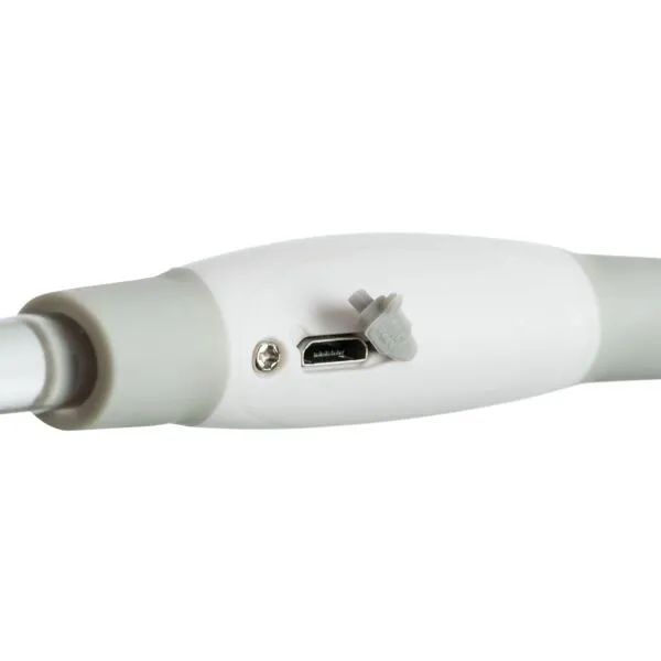 TRIXIE FLASH LIGHT RING USB S-M Svietiaci obojok, červená, veľkosť S-M