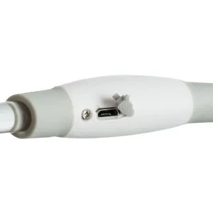 TRIXIE FLASH LIGHT RING USB S-M Svietiaci obojok, červená, veľkosť S-M