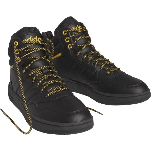 adidas HOOPS 3.0 MID WTR Pánske tenisky, čierna, veľkosť 46