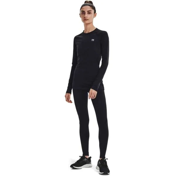 Under Armour AUTHENTICS CREW Dámske tričko, čierna, veľkosť