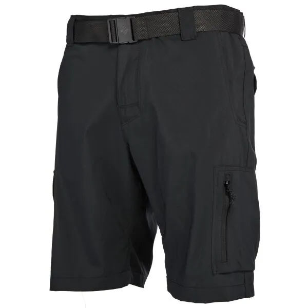 Columbia SILVER RIDGE UTILITY CARGO SHORT Pánske šortky, čierna, veľkosť