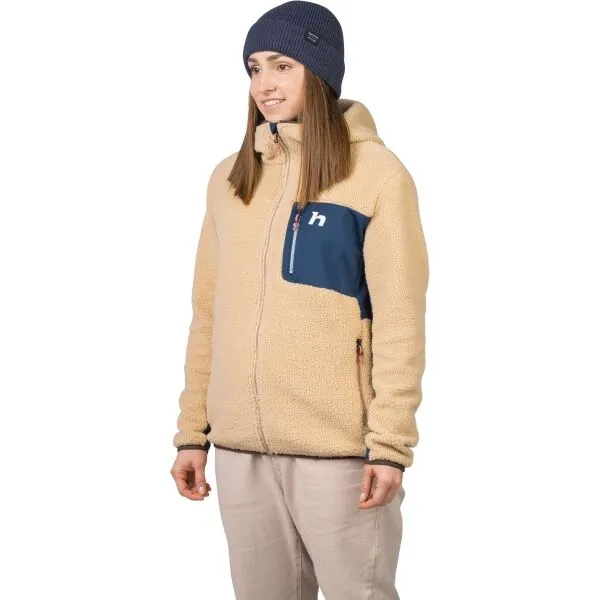 Mikina s kapucňou Hannah Koala Hoody - beige/stratified sea