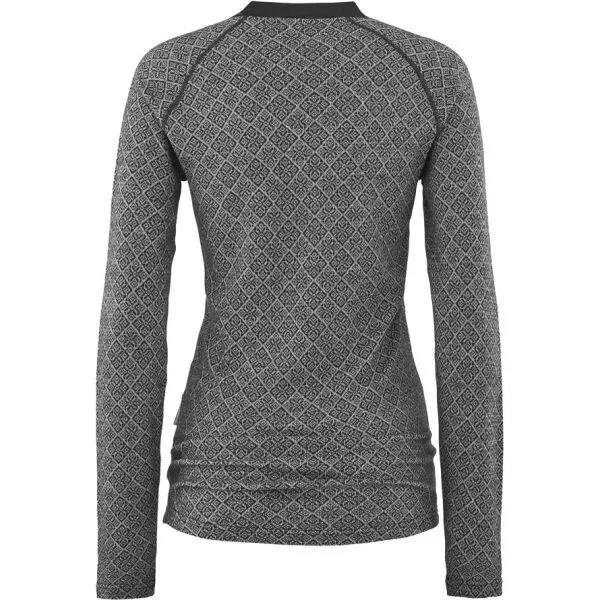 KARI TRAA VOSS CASHMERE MIX LONG SLEEVE Dámske termotričko, sivá, veľkosť