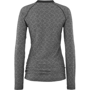 KARI TRAA VOSS CASHMERE MIX LONG SLEEVE Dámske termotričko, sivá, veľkosť