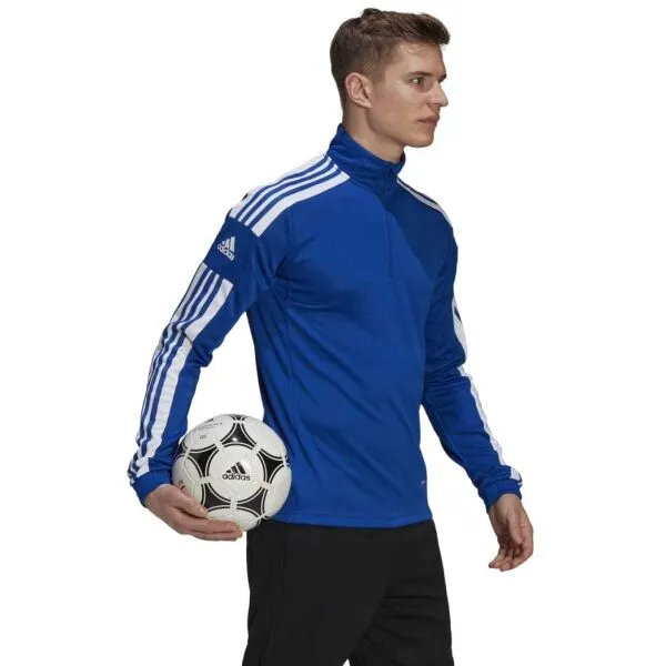 adidas SQUADRA21 TRAINING TOP Pánska futbalová mikina, modrá, veľkosť