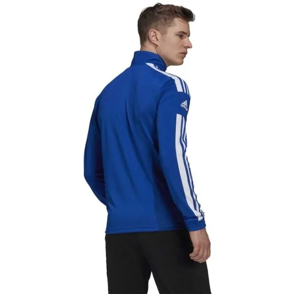 adidas SQUADRA21 TRAINING TOP Pánska futbalová mikina, modrá, veľkosť