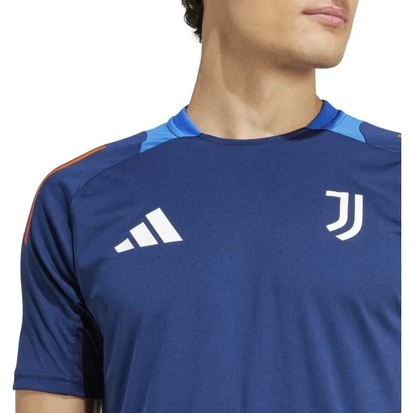 adidas JUVENTUS TRAINING JERSEY Pánske športové tričko, modrá, veľkosť