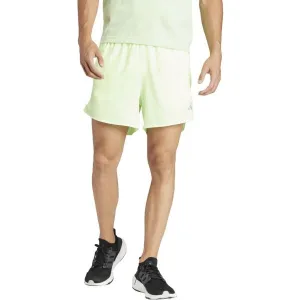adidas RUN IT SHORTS Pánske bežecké šortky, svetlo zelená, veľkosť XXL 5"