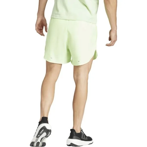 adidas RUN IT SHORTS Pánske bežecké šortky, svetlo zelená, veľkosť XXL 5"