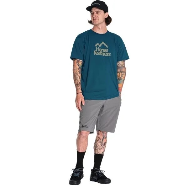 HORSEFEATHERS Bike kraťasy Tracer II - titanium GRAY velikost 32