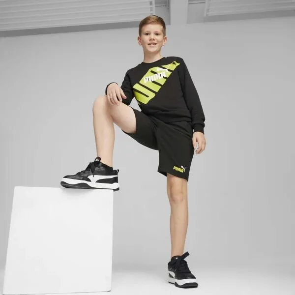 Puma ESS+2 COL SHORTS TR Detské šortky, čierna, veľkosť