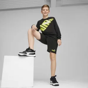 Puma ESS+2 COL SHORTS TR Detské šortky, čierna, veľkosť