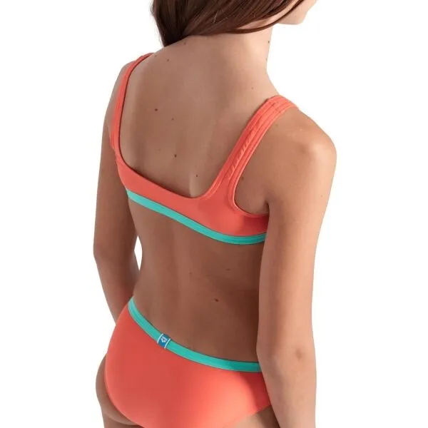 Arena ESSENTIAL Dievčenské bikiny, lososová, veľkosť 8-9Y