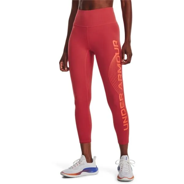 Dámske legíny UNDER ARMOUR Motion Ankle Leg Branded-PNK
