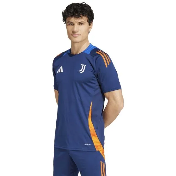adidas JUVENTUS TRAINING JERSEY Pánske športové tričko, modrá, veľkosť