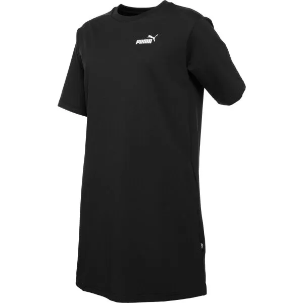 Puma ESS SMALL LOGO TEE DRESS TR Dámske šaty, čierna, veľkosť
