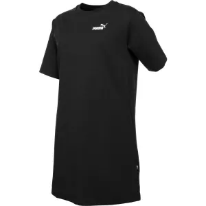 Puma ESS SMALL LOGO TEE DRESS TR Dámske šaty, čierna, veľkosť