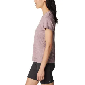 Columbia SLOAN RIDGE™ GRAPHIC SS TEE Dámske tričko, vínová, veľkosť