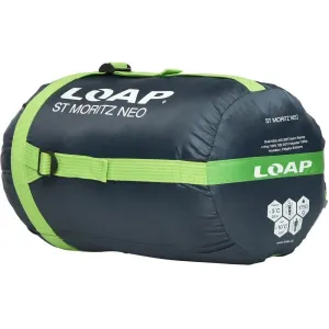 LOAP ST. MORITZ NEO Spací vak, tmavo modrá, veľkosť 220 cm - ľavy zips