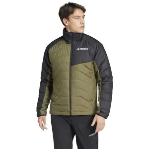 adidas TERREX MULTI SYNTHETIC INSULATED JACKET Pánska outdoorová bunda, khaki, veľkosť