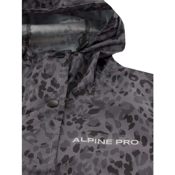 ALPINE PRO WEDA Dámska bunda, čierna, veľkosť