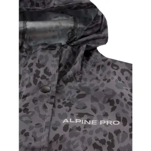 ALPINE PRO WEDA Dámska bunda, čierna, veľkosť