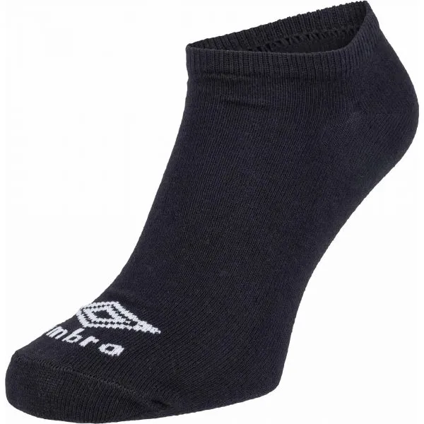 Umbro NO SHOW LINER SOCK - 3 PACK Ponožky, čierna, veľkosť
