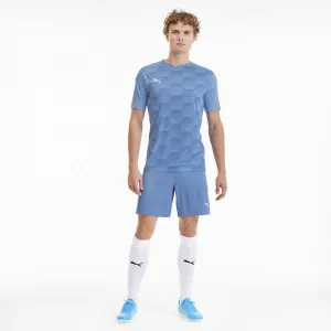 Puma TEAMFINAL 21 GRAPHIC JERSEY Pánske športové tričko, modrá, veľkosť