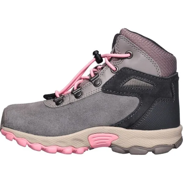 Columbia CHILDREN NEWTON RIDGE AMPED Detská outdoorová obuv, sivá, veľkosť 30