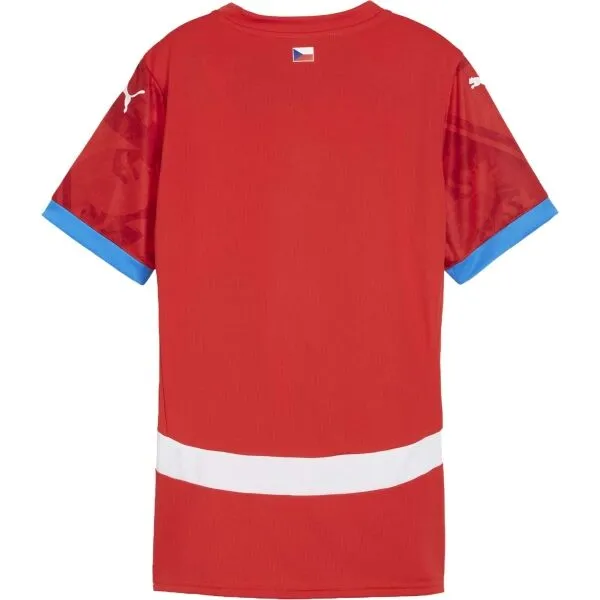 Puma FACR HOME JERSEY REPLICA JR Detská replika futbalového dresu, červená, veľkosť