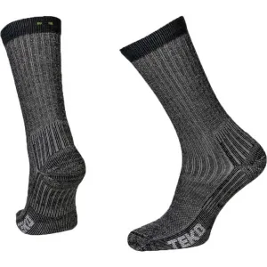 Trekové ponožky Teko Eco Hike Light Half Cushion 2.0  - charcoal