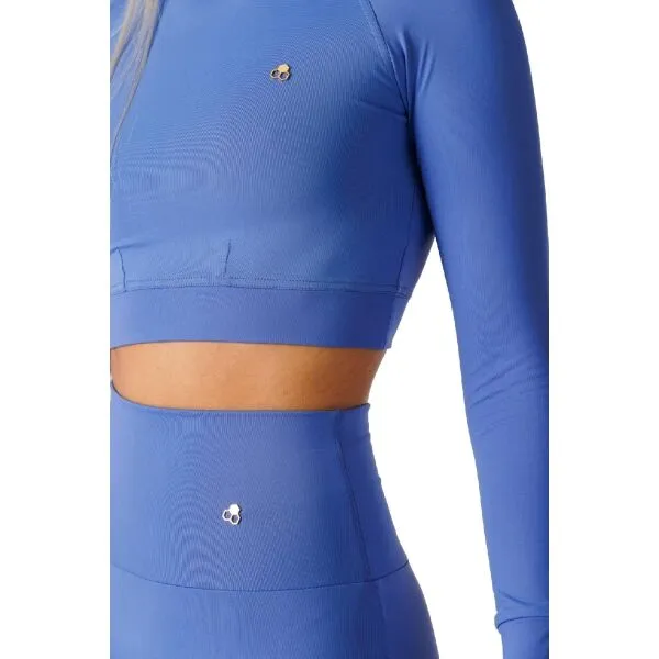 GoldBee Crop-Top BeClassic AirForce Blue Velikost: M
