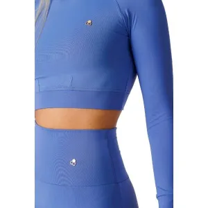 GoldBee Crop-Top BeClassic AirForce Blue Velikost: M