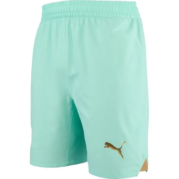 Puma SKS Shorts Promo Pánske futbalové šortky, tyrkysová, veľkosť