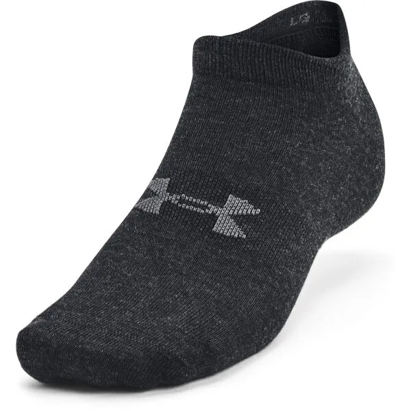 Ponožky UNDER ARMOUR UA Essential No Show 3 pack-BLK-1361459-002