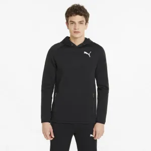 Puma EVOSTRIPE HOODIE Športová mikina, čierna, veľkosť