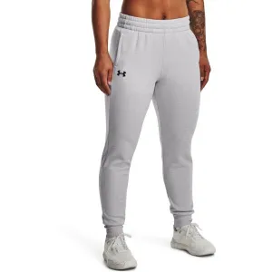 Under Armour FLEECE JOGGER Dámske tepláky, sivá, veľkosť L