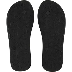 Quiksilver MOLOKAI PANEL Pánske žabky, čierna, veľkosť 41
