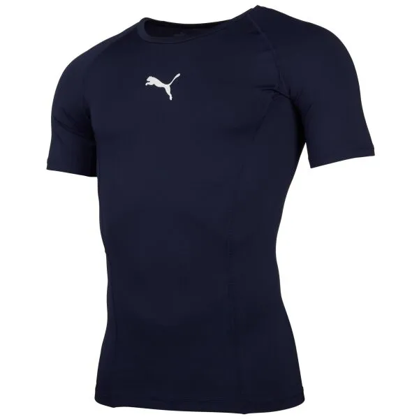 Puma LIGA BASELAYER TEE SS Pánske funkčné tričko, tmavo modrá, veľkosť