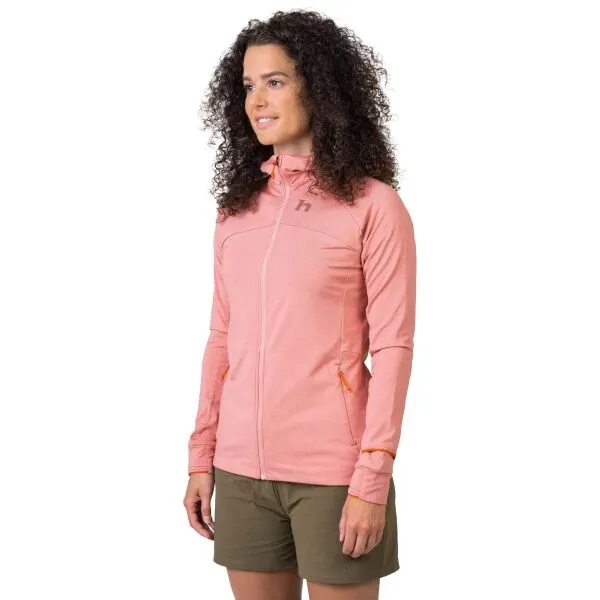 Hannah ELI HOODY Dámska funkčná mikina, ružová, veľkosť