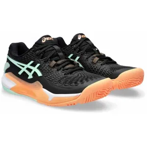 ASICS GEL-RESOLUTION 9 Pánska tenisová obuv, čierna, veľkosť 39