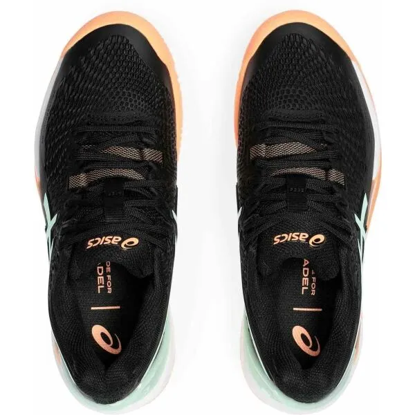 ASICS GEL-RESOLUTION 9 Pánska tenisová obuv, čierna, veľkosť 39